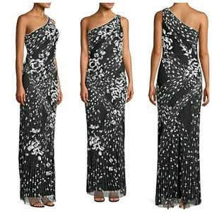 Parker Black "Tasha" beaded two-tone